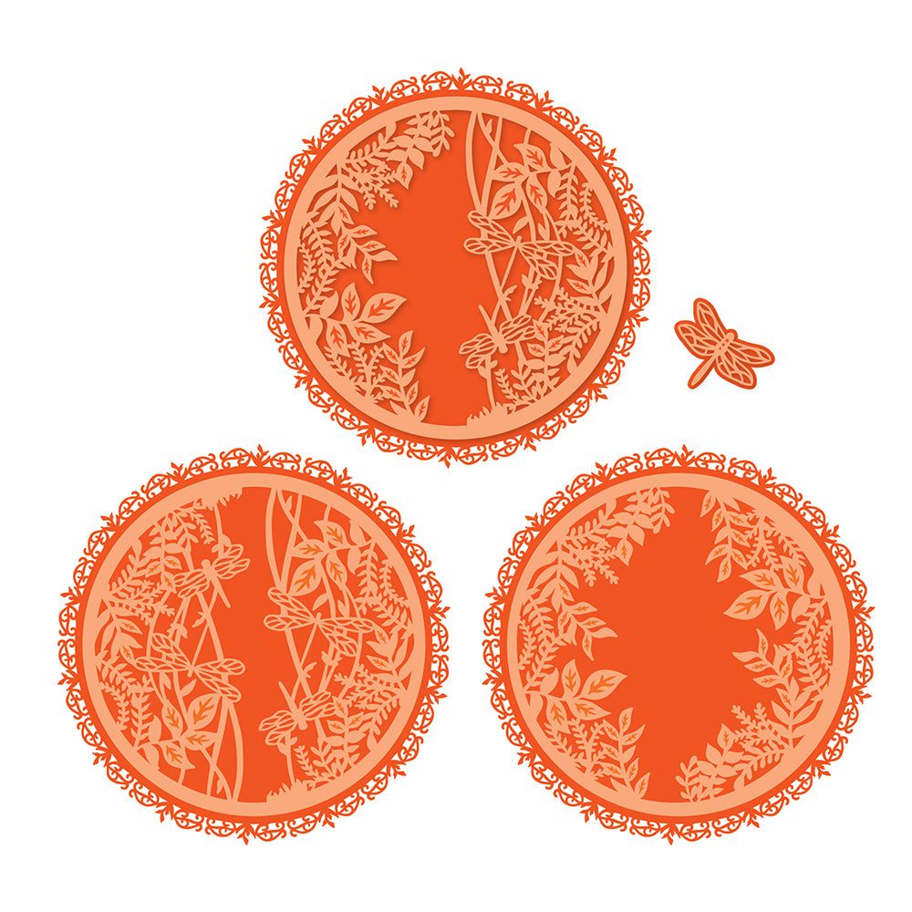 Tonic studios • decorative die set botanical blossom