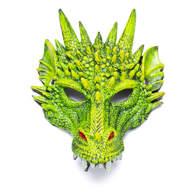Great pretenders drakenmasker groen