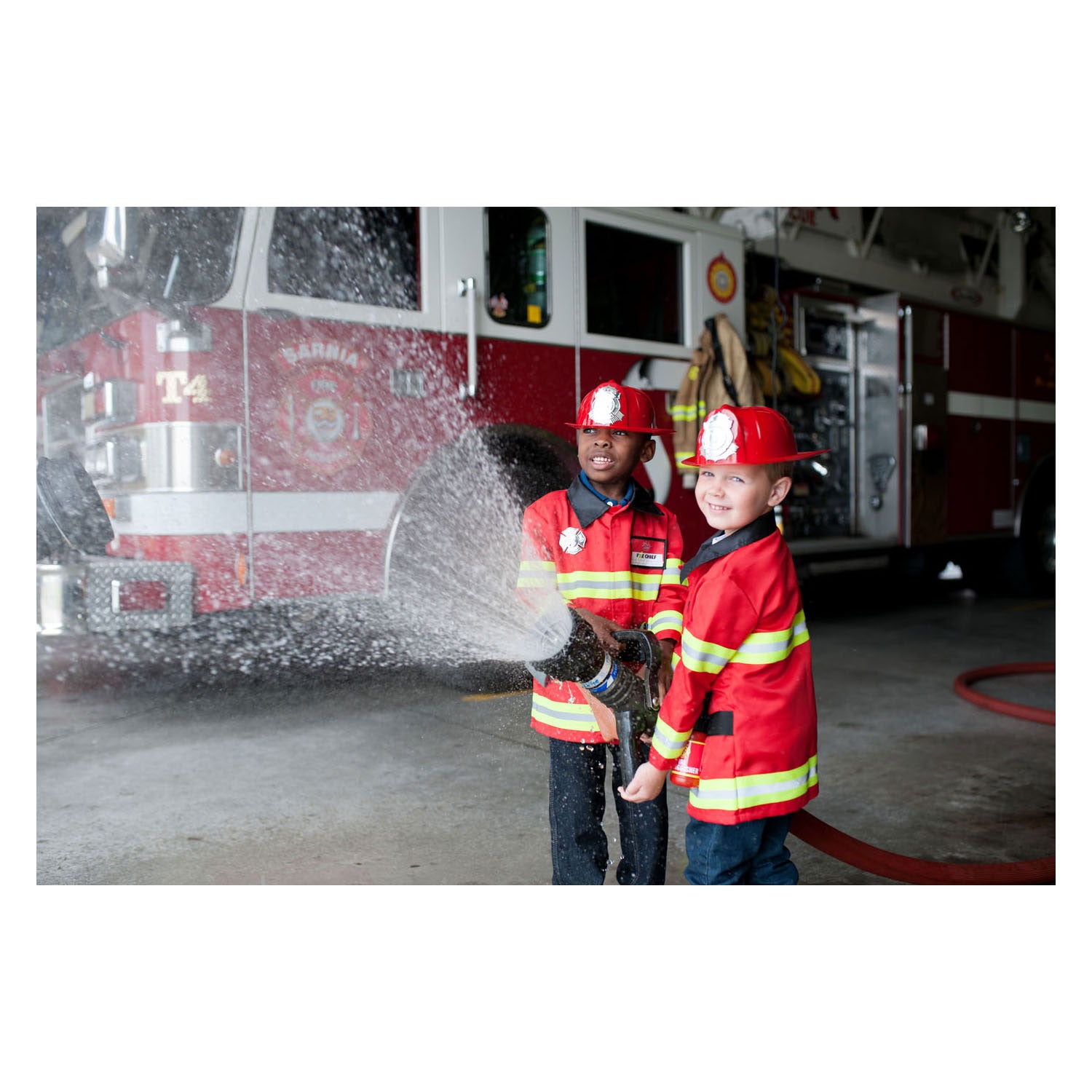 Great pretenders verkleedset brandweer, 3-4 jaar