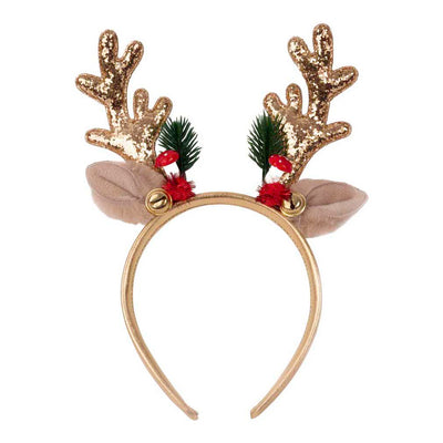 Great pretenders holiday rudolph gouden kersthaarband voor kinderen