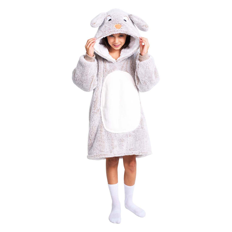 Noxxiez knuffel hoodie medium trui konijn , kinderen tot 160cm
