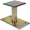 1056486 - paalhouder in hoogte verstelb.90 x 160 - 90 hoogte 100-170mm | 1 stuks