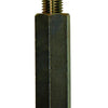 1056487 - paalhouder in hoogte verstelb.90 x 90 hoogte 100 - 170mm | 2 stuks