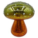 Mansion atmosphere beeld paddenstoel anti led groen 12,5x15cm