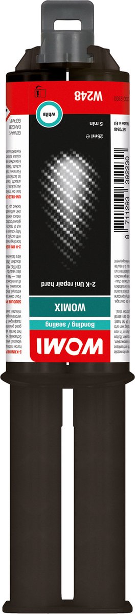 Womi krachtlijm w248 2k – 25 ml – extreem sterke tweecomponentenlijm – snelle uitharding – duurzame verbinding