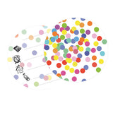 Haza witbaard uitnodigingen confetti, 6st. - afbeelding 1