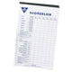 Haza witbaard scoreblok, 250 vellen