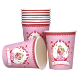 Haza witbaard bekers prinses, 8st. - afbeelding 2