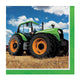 Haza witbaard tractor servetten, 16st.