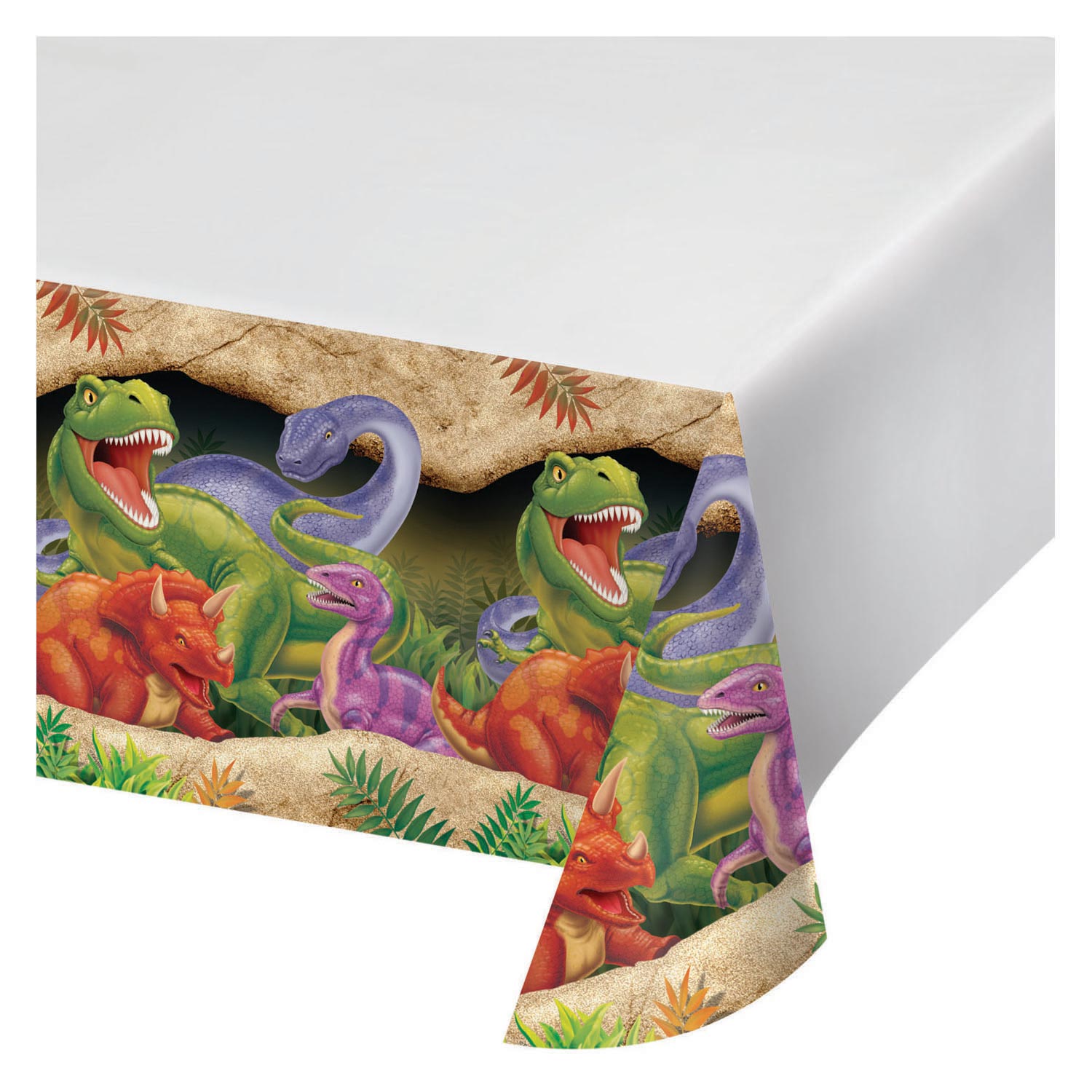 Haza witbaard dino tafelkleed