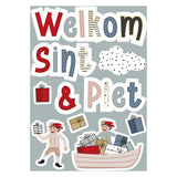 Haza witbaard raamstickers sint co. - afbeelding 4