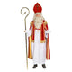 Haza witbaard sinterklaasstaf luxe - 190cm