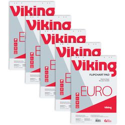 Extra wit flipoverblok blanco od 80g m2 65x98cm perforatiestrook 50vel