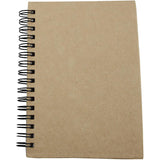 Https: www.cchobby.nl spiraal-gebonden-notitieboek-a6-vel-105x148-mm-60-gr-bruin-1-stuk - afbeelding 2