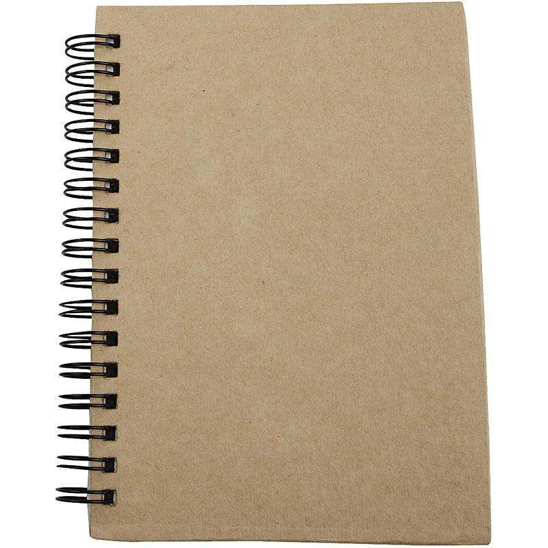 Https: www.cchobby.nl spiraal-gebonden-notitieboek-a6-vel-105x148-mm-60-gr-bruin-1-stuk