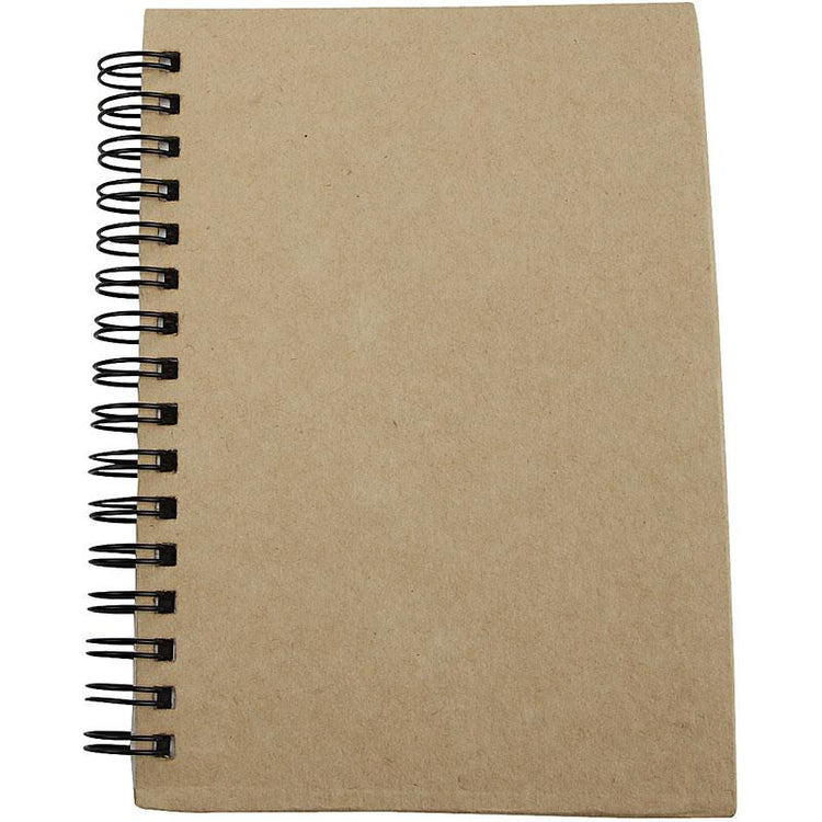 Https: www.cchobby.nl spiraal-gebonden-notitieboek-a6-vel-105x148-mm-60-gr-bruin-1-stuk