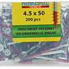 Rotadrill 1039998 - universeelschroef vktx vz 4.5x50mm (200) | 4 stuks