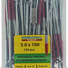 Rotadrill 1040003 - universeelschroef vktx vz 5.0x100mm (100) | 4 stuks