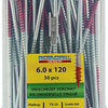 Rotadrill 1040005 - universeelschroef vktx vz 6.0x120mm (50) | 4 stuks