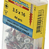 Rotadrill 1039772 - universeelschroef vk pzd vz 3.5x16mm (44) | 6 stuks
