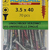Rotadrill 1039931 - universeelschroef vktx vz 3.5x40mm (70) | 6 stuks