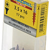 Rotadrill 1039852 - universeelschroef vk pzd rvs-a2 3.5x16mm (17) | 6 stuks