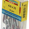 Rotadrill 1039778 - universeelschroef vk pzd vz 4.0x35mm (25) | 6 stuks