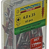 Rotadrill 1039936 - universeelschroef vktx vz 4.0x35mm (65) | 6 stuks