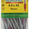 Rotadrill 1039938 - universeelschroef vktx vz 4.0x45mm (50) | 6 stuks