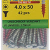 Rotadrill 1039939 - universeelschroef vktx vz 4.0x50mm (42) | 6 stuks