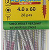 Rotadrill 1039940 - universeelschroef vktx vz 4.0x60mm (28) | 6 stuks