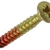 Rotadrill 1039884 - universeelschroef messing lk pzd 4,0x30mm (20) | 6 stuks