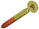 Rotadrill 1039892 - universeelschroef messing vk pzd 4,0x40mm (5) | 6 stuks