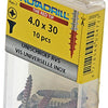 Rotadrill 1039859 - universeelschroef vk pzd rvs-a2 4.0x30mm (10) | 6 stuks