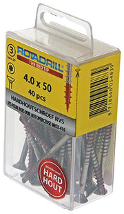 Rotadrill 1039900 - hardhoutschroefzelfb.sppls.rvs t20 4.0x50mm (40) | 6 stuks - afbeelding 3
