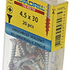Rotadrill 1039781 - universeelschroef vk pzd vz 4.5x30mm (20) | 6 stuks