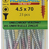 Rotadrill 1039946 - universeelschroef vktx vz 4.5x70mm (23) | 6 stuks