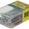 Rotadrill 1039810 - universeelschroef vk pzd vz 5.0x60mm (25) | 6 stuks