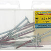 Rotadrill 1039821 - universeelschroef vk pzd vz 5.0x90mm (13) | 6 stuks