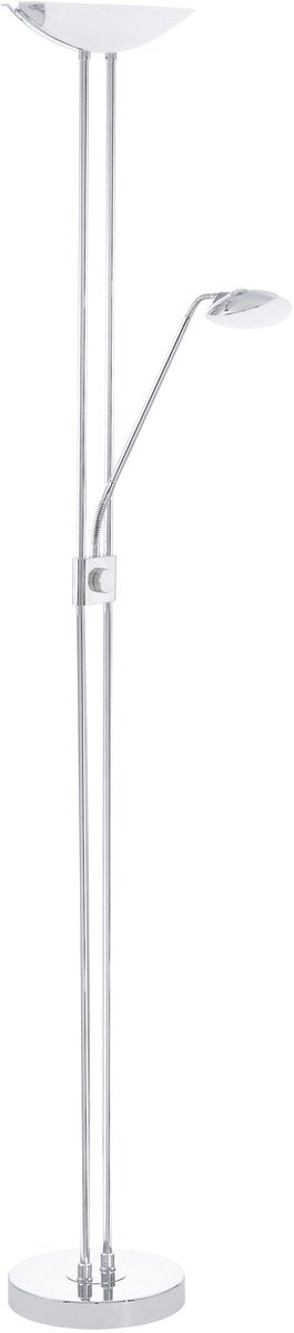 Eglo baya led vloerlamp - 180 cm - grijs wit