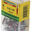 Rotadrill 1039947 - universeelschroef vktx vz 5.0x30mm (45) | 6 stuks