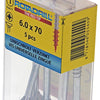Rotadrill 1039788 - universeelschroef vk pzd vz 6.0x70mm (5) | 6 stuks