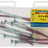 Rotadrill 1039823 - universeelschroef vk pzd vz 6.0x80mm (12) | 6 stuks