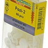 Rotadrill 1039836 - afdekkapje pzd 2 wit40 | 6 stuks
