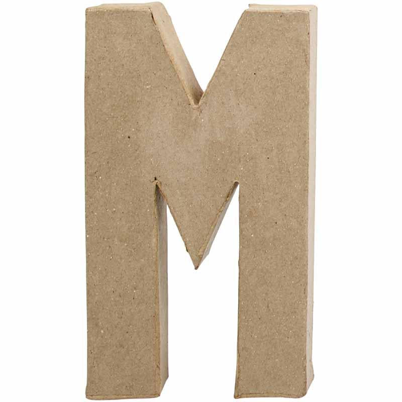 Creativ company letter papier-maché - m, 20,5cm