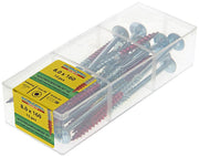 Rotadrill 1040018 - houtbouwschroef tellerkop vz tx 8.0x160mm(15) | 4 stuks - afbeelding 3