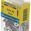 Rotadrill 1039806 - universeelschroef vk pzd vz 5.0x25mm (50) | 6 stuks
