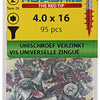 Rotadrill 1039932 - universeelschroef vktx vz 4.0x16mm (95) | 6 stuks