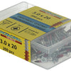 Rotadrill 1039961 - universeelschroef vkpzd vz 3.0x20mm (200) | 4 stuks