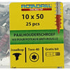 Rotadrill 1040021 - paalhouderschroef ar-coating tx 10.0x50mm (25) | 4 stuks